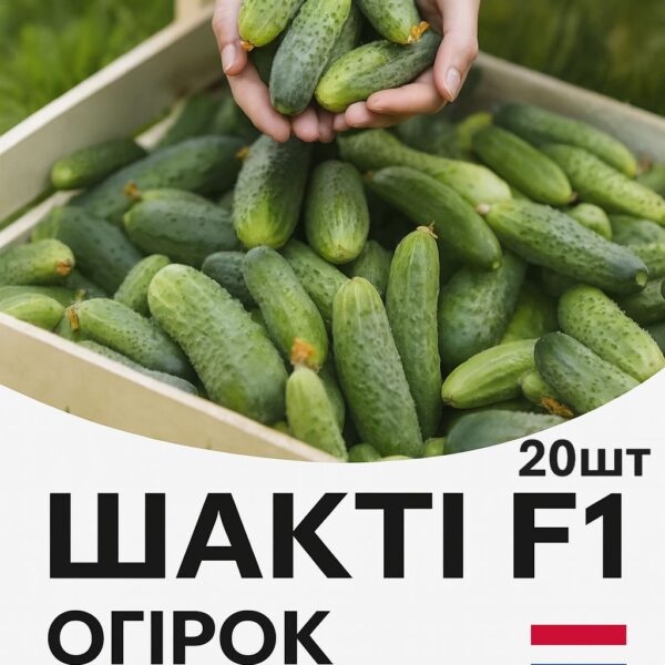 Огірок Шакті F1 Rijk Zwaan